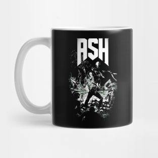 Ash Williams black and white Mug